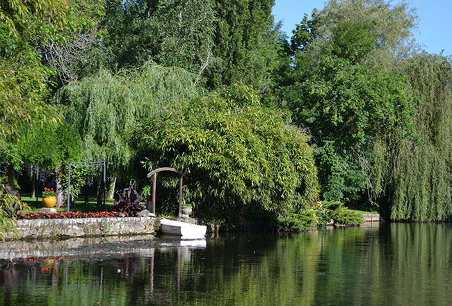 La Dronne à Brantôme - Crédit photo: O.S. p/0 FranceSudOuest