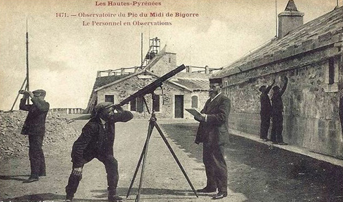 carte postale ancienne de l'observatoire