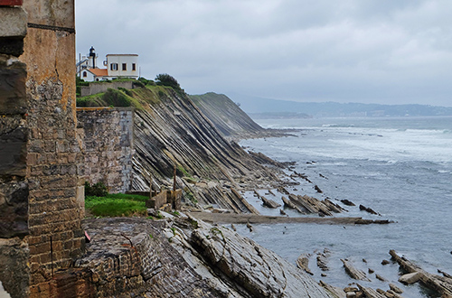 Les hautes falaises de Socoa - Crédit photo: thierry llansades - Flickr