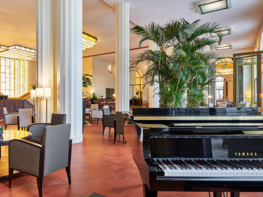 Salon de l'hôtel Splendid de Dax