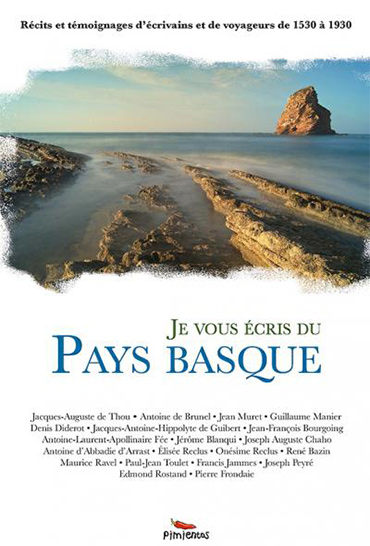 couverture livre je vous écris du pays basque