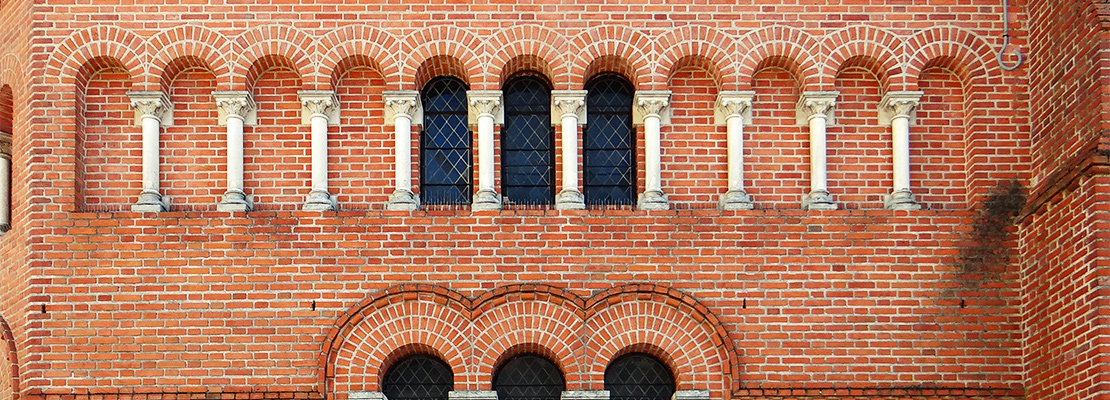 bas-côté de l'église Sainte-Catherine à Villeneuve-sur-Lot