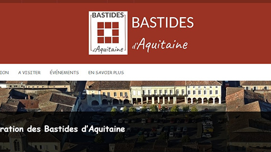 capture écran site bastides aquitaine