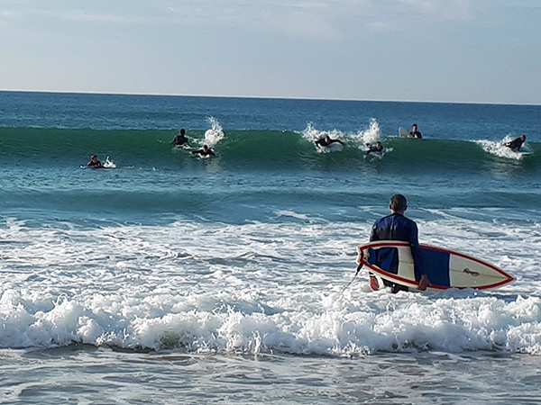 surf à lacanau