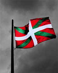ikurriña ou drapeau basque