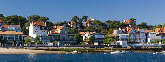 arcachon vue de la mer