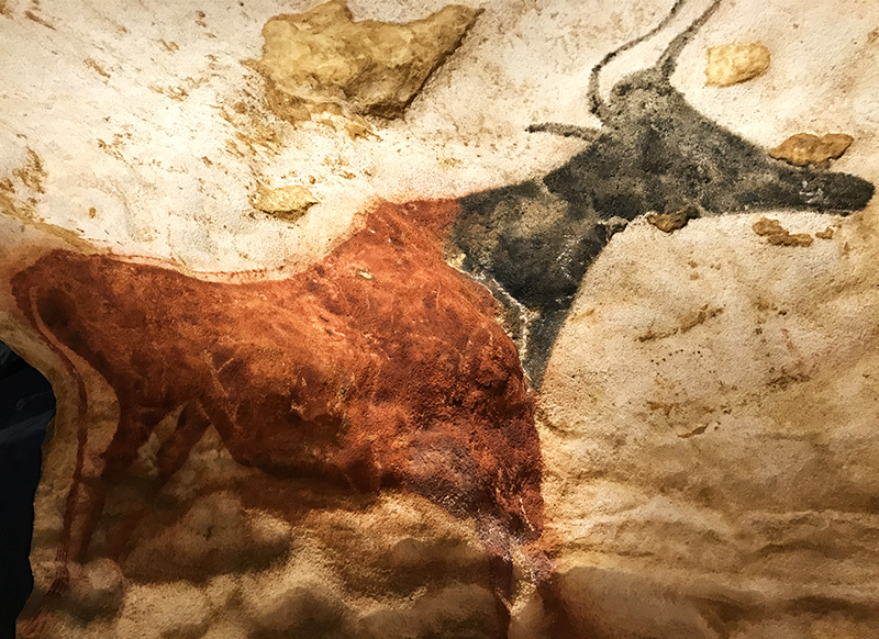 reproduction d'auroch pour lascaux 2