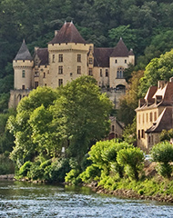un château en Dordogne