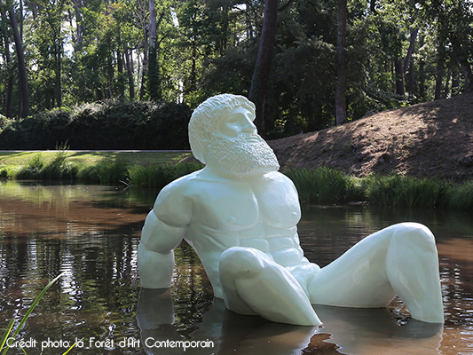 la forêt d'art contemporain