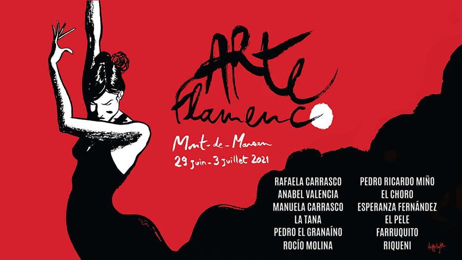 affiche du festival arte flamenco