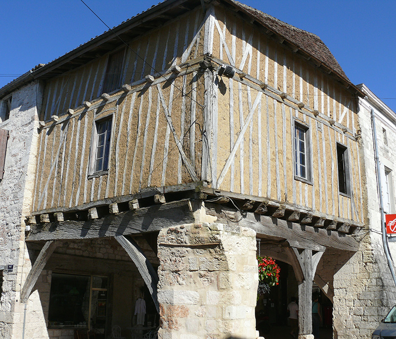 maison médiévale à Villeréal