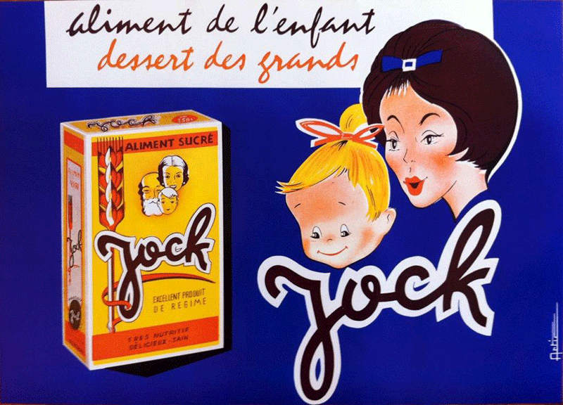 publicité d'époque de Jock