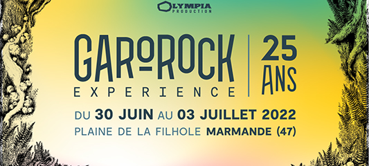 affiche du festival garorock