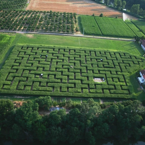 labyrinthes dans le Lot-et-Garonne