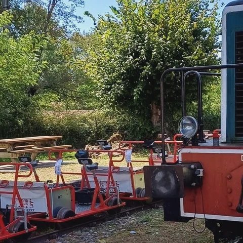 Vélorail en Gironde