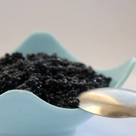 Dégustation caviar