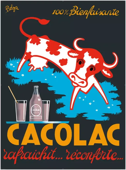 affiche vintage cacolac
