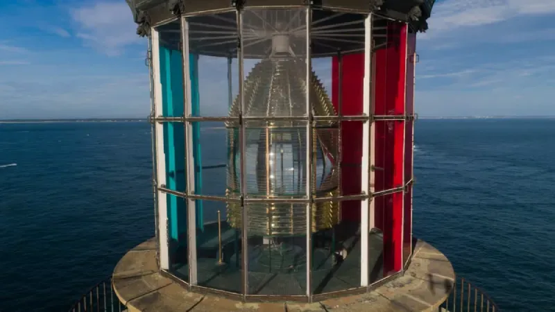 La lanterne du phare de Cordouan